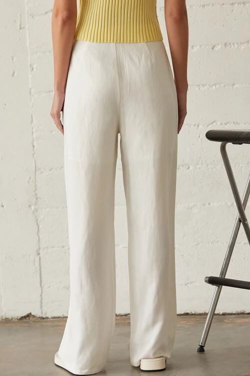 Linen-blend Trousers