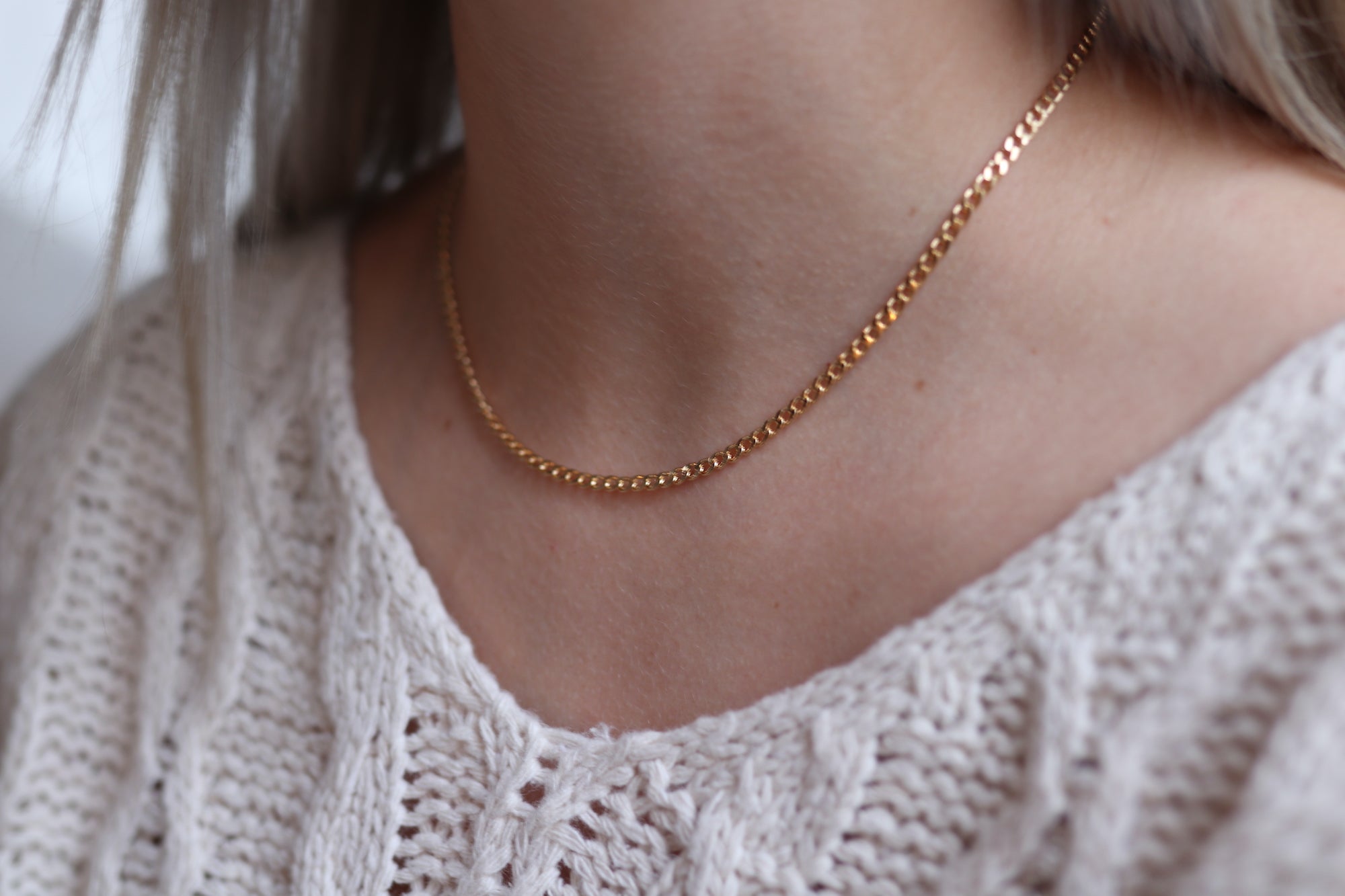 Arden Link Gold Filled Chain Necklace – Alli Paige